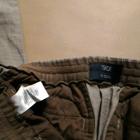 1901 Crop Chambray Chino Pants Small - READ - Picture 8 of 11